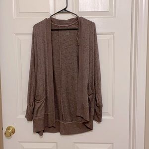 American Eagle Soft and Sexy Chocolate Cardigan